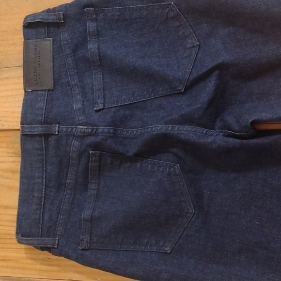 Lucky Brand High Rise Skinny Bridgette Jean Dark Wash Side Strip Size 8/29 NEW - Picture 4 of 14